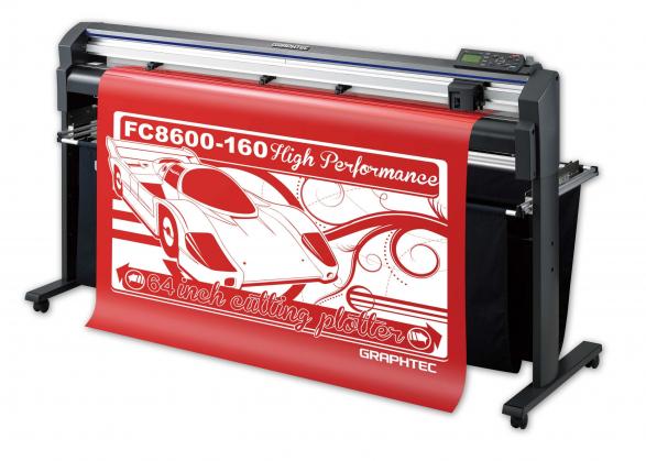 Режущий плоттер Graphtec FC8600-160 со стендом и корзиной